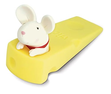 Ovenot HavasuOnline Cute Mouse Door Stopper White Mouse Door Stop Decorative Animal Doorstop Wedge