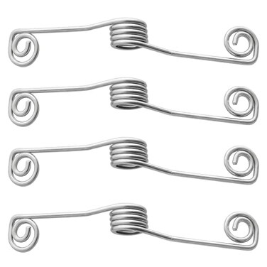 Ziyuan Hinge Pin Door Stop Butterfly Spring for Keep Door Open 4 Pack