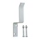 HOME MASTER HARDWARE Heavy Duty Door Stops for Sliding Doors Securing Garage Doors and Sheds Door Stoppers with Screws Zinc Plated Solid Doorstep 6 Pack
