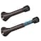 HOMOTEK 10 Pack Telescoping Spring Door Stoppers Extended from 318 to 414 inches Wall Mount Extra Long Door Stops Flexible Spring Doorstops Wall Protector Oil Rubbed Bronze