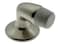 IDH by idh by St Simons 13007015 Professional Grade Quality Genuine Solid Brass MiniStop Gooseneck Door Stop Satin Nickel