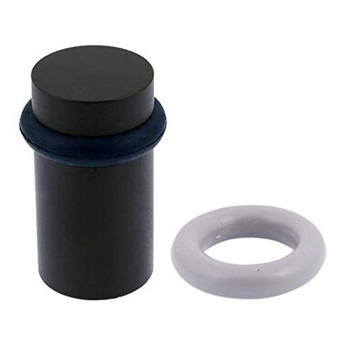 IDH by St Simons 214 in Flat Top Door Stop in Matte Black 13087019