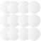 JULBEAR Door Stopper Wall Protector 12PCS Door Knob Stoppers Wall Protector with Strong Back AdhesiveQuiet Shock Absorbent Silicone Door Handle Bumpers and Protect Wall Surfaces Round 2 inch