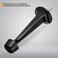 KOVOSCH 6 Pack Solid Rigid Door Stops Heavy Duty Door Stoppers Wall Protector with Soft Rubber Tips Black