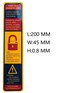 GINFH Lockdown Magnetic Strips Door Security Devices Thin Magnetic Strips School Office Emergency Easy Quick Lock Door Latch Yellow Text Version 12