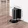 Yagman Magnetic Door Stopper Magnet Floor Door Stop Retractable Door Magnetic Catch Door Holder to Keep Door Open No Drilling Mount with Adhesive Black 1 Pack MB1
