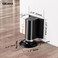 Yagman Magnetic Door Stopper Magnet Floor Door Stop Retractable Door Magnetic Catch Door Holder to Keep Door Open No Drilling Mount with Adhesive Black 1 Pack MB1