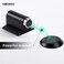 Yagman Magnetic Door Stopper Magnet Floor Door Stop Retractable Door Magnetic Catch Door Holder to Keep Door Open No Drilling Mount with Adhesive Black 1 Pack MB1