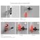 Master Lock Portable Door Lock for Travelers at Hotel Apartment Front Entry Security with Stopping Protection