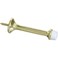 National Hardware N199372 Rigid Door Stop Brass 3