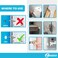 Neoera Door Stopper Wall Protector 5Pack 23 Rubber Door Handle Bumper Wall Protectors with Premium Self Adhesive Sticker for Protecting Wall White