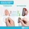 Neoera Door Stopper Wall Protector 5Pack 23 Rubber Door Handle Bumper Wall Protectors with Premium Self Adhesive Sticker for Protecting Wall White