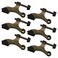 NUK3Y PRODUCTS Nuk3y Hinge Pin Heavy Duty Adjustable Door Stop 6 Pack Antique Brass