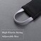 PONY DANCE Baby Door Latch Cover Closer Nursery Door Silencer with Strong Elastic Straps Thick Solid Cushion for Noise Reduction Prevents Slamming 3 Pieces 4W x 2L Inches Black