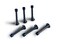 QCAA Flexible Spring Door Stop Bumper 318 Steel ORB Oil Rubbed Bronze 6 Pack Made in Taiwan