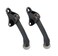 QCAA Heavy Duty Kickdown Door Holder 4 Zinc Die Cast Antique Copper 2 Pack Made in Taiwan
