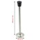 Rannb Long Door Stopper Wall Mount Doorstop with Rubber Tip 200mm778 Total Length Pack of 2