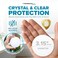 STRONGEST HOME 315Inch White Rubber Door Stopper Wall Protector Extra Large Wall Shield Guard Cushion for Door Knobs Handles Heavy Duty Shock Absorbing SelfAdhesive Drywall Saver 6Pack