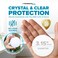 STRONGEST HOME 315Inch White Rubber Door Stopper Wall Protector Extra Large Wall Shield Guard Cushion for Door Knobs Handles Heavy Duty Shock Absorbing SelfAdhesive Drywall Saver 6Pack