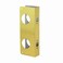 SUMBIN Door Guard Reinforcer Add Extra Security to Your Home and Prevent Unauthorized Entry Fit 238 Doorthick with 512 Door Hole Repair Doors with Satin Brass Finish