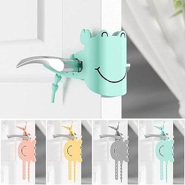 Xisakaca Door Slam Stopper 4 Pack Silencer Closer Cushion Silicone Door Stopper Decorative Reduce Noise for Light Sleepers with Flexible Adjustbale