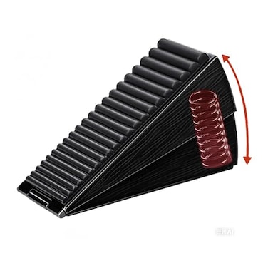 Yeegras Heavy Duty Tall Door Stopper for Bottom of Door Stainless Steel