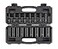 TEKTON 12 Inch Drive Deep 6Point Impact Socket Set with Case 17Piece 516114 in SID92305