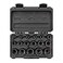 TEKTON 12 Inch Drive Shallow 6Point Impact Socket Set with Case 17Piece 516114 in SID92301