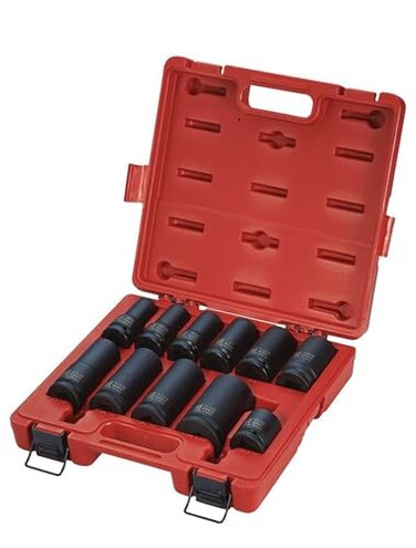 Sunex Tools Sunex 4632 34Inch Drive Wheel Service Impact Socket Set 11Piece