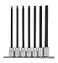 Proto Stanley J4900BD 38 Drive Ball Style Extra Long Hex Bit Set 7PC