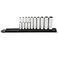 GearWrench GEARWRENCH 10 Pc 14 Drive 6 Pt Deep Socket Set SAE 80305