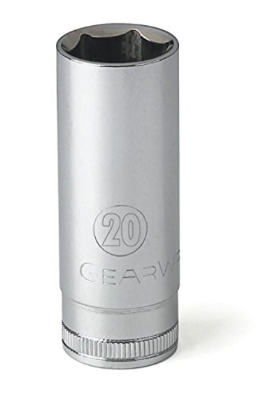 GEARWRENCH 38 Drive 6 Pt Deep Socket 20mm 80406