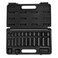 Sunex Tools SUNEX TOOLS 3325 38Inch Drive SAE Master Impact Socket Set StandardDeep 6Point CrMo 516Inch 1Inch 25Piece