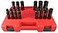 Chicago Pneumatic SS4114D 12 Inch Square Drive Deep Metric 6 Point Impact Socket Set 14 PCS