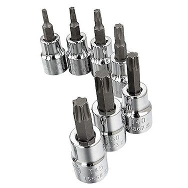 CRAFTSMAN Craftsman 7 Piece Evolv Torx Bit Socket Set 901005