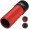 Udibas 21mm 12Inch Drive Impact Lug Nut SocketDeepMetricwith Protective Sleeves and HighStrengthNonMarring CRMO Material