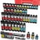 Aiourx 50 Piece 38 Drive Impact Socket Set SAE 51634 and Metric 7 mm19 mm Deep Shallow Sockets with Extension Bars Adapters Automotive Repair Industrial Maintenance