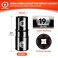 BLACKROBOT 12 Drive Impact Lug Nut Socket Set 19mm x 21mm Impact Socket Set CRMO 6Point Electroplated Surface for Auto Repair