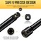 boen BOEN 21 Piece 14 38 12 Drive Tool Accessory Set Includes Socket Adapters Extension Bars Swivel Universal Joints Impact Bit Holders and 14 Hex Shank