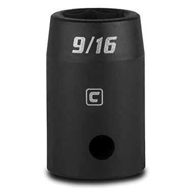 Capri Tools 916Inch Shallow Impact Socket 12Inch Drive 6Point SAE CP55054