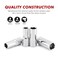 CASOMAN 11PCS 38 Drive 6 Pt MidLength Socket Set SAE Mirror Chrome Finish 14 516 38 716 12 916 58 1116 34 1316 78