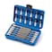 CASOMAN 38Drive Extra Long and Standard Torx Bit Socket Set 24 Piece Torx Star Bit Set T10 to T60 Length 150mm CRV S2 Steel