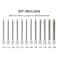 CASOMAN 38Drive Extra Long Torx Bit Socket Set 12 Piece Torx Star Bit Set T10 to T60 Length 150mm CRVS2 Steel