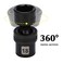 EMENTOL 10PCS 38 Drive Shallow Universal Impact Socket Set 6 Point Metric CRMO Swivel Standard Impact Socket Set 10mm 19mm