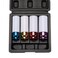EMENTOL 4PCS 12 Drive ThinWalled Impact Drive Lug Nut Socket Set CRMO Metric Protective Wheel Impact Socket Set17mm 19mm 21mm 22mm