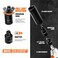 LLNDEI 38 Drive Impact Socket Set SAE and Metric 516 34 822mm 48pcs CRV Steel 6 Point Sockets Extension Bar 3in 6in 12F to 38M Reducer Universal Joint