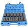 MacWork 19 Piece 12Inch Drive Impact Socket Set Deep SAE 38 to 112 CRVCrMo Alloy Steel 6point Hex Radius Corner Design