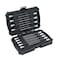 MichaelPro 18Piece 38 Drive Long Hex Bit Socket Set SAE Metric 18 38 310 mm 6Inch Length for Deep Reach High Torque Resistant CRV and S2 Steel Storage Case Included MP012020