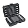 MichaelPro 18Piece 38 Drive Long Hex Bit Socket Set SAE Metric 18 38 310 mm 6Inch Length for Deep Reach High Torque Resistant CRV and S2 Steel Storage Case Included MP012020