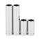MIXPOWER 4PCS 14Drive 8mm DeepShallow Socket 6 Point CrV Steel 8mm